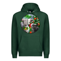 Sports Green christmas southdown baby sheeps Premium Hoodie - LillyAllenDesigns