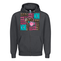 Smoke mini mini mini with hearts Zipper Hoodie - AdoDesignShop