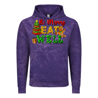 Cloud Purple be merry eat well Vintage Hoodie - FaDigitalArtStudio