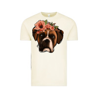 Vintage Arctic floral boxer Vintage Tee - Jasminsmagicworld