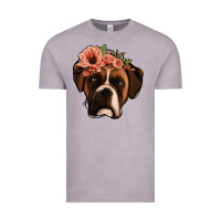 Vintage Zinc floral boxer Vintage Tee - Jasminsmagicworld