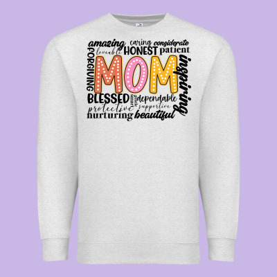 Mom Premium Sweatshirt Designed By Jahusdesignshop