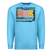 Ocean Blue mom Premium Sweatshirt - JahusDesignShop
