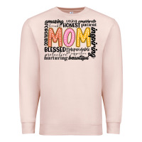 Pale Pink mom Premium Sweatshirt - JahusDesignShop