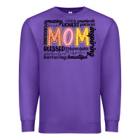 Purple mom Premium Sweatshirt - JahusDesignShop