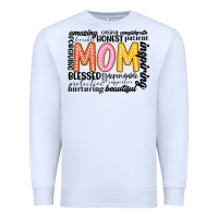 White mom Premium Sweatshirt - JahusDesignShop