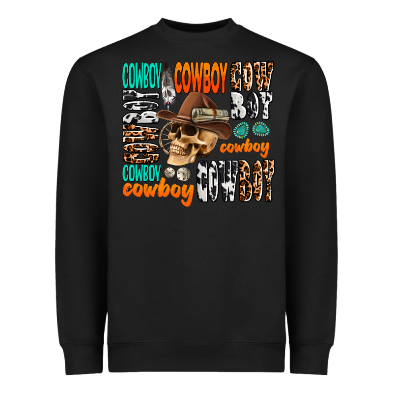 Cowboy Heavyweight Sweatshirt by AdoDesignShop | Teevron