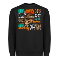 Black cowboy Heavyweight Sweatshirt - AdoDesignShop