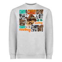 Heather Grey cowboy Heavyweight Sweatshirt - AdoDesignShop