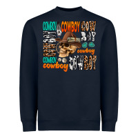 Navy cowboy Heavyweight Sweatshirt - AdoDesignShop