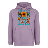 Lavender god gifted me two titles mom and teta and i rock t Heavyweight Hoodie - JahusDesignShop