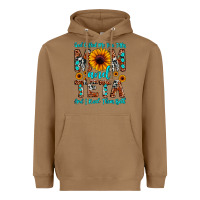 Toasted Coconut god gifted me two titles mom and teta and i rock t Heavyweight Hoodie - JahusDesignShop