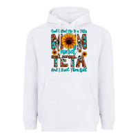 White god gifted me two titles mom and teta and i rock t Heavyweight Hoodie - JahusDesignShop