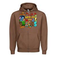 Chestnut here for the snacks Zipper Hoodie - AdoDesignShop