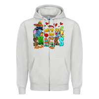Dove Grey here for the snacks Zipper Hoodie - AdoDesignShop