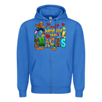 True Royal here for the snacks Zipper Hoodie - AdoDesignShop