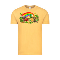 Vintage Mustard St. Patrick's Day Teacher Vintage Tee - OliviaCreatesArt