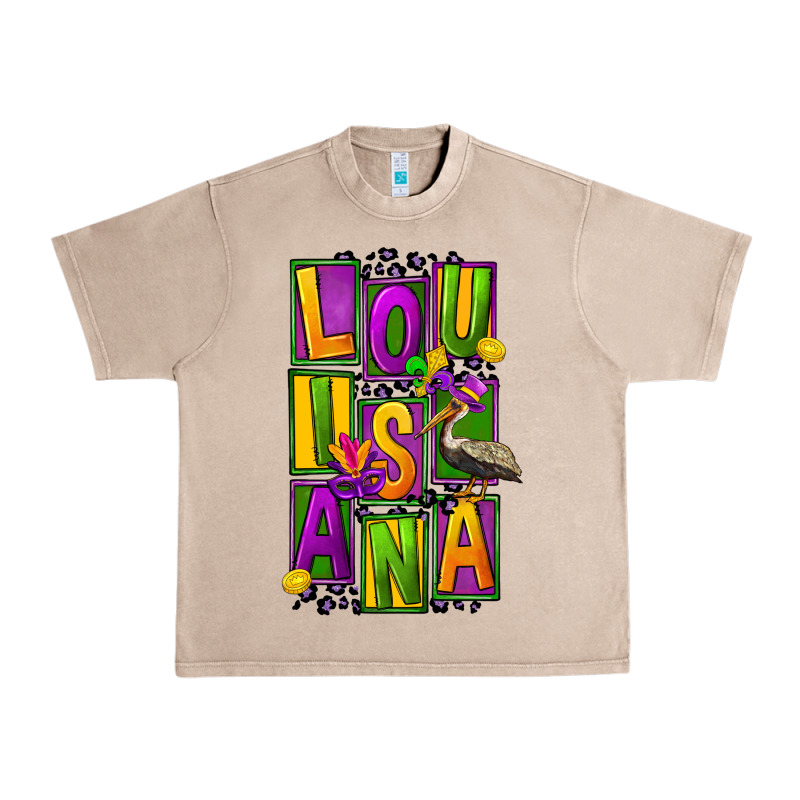 Mardi Gras Louisiana Urban Heavy Tee by FaDigitalArtStudio | Teevron