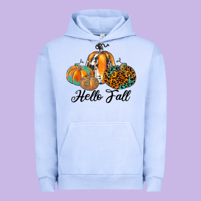Hello Fall Urban Hoodie Designed By Jahusdesignshop