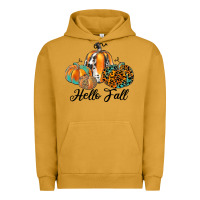 Pigment Peanut Butter hello fall Urban Hoodie - JahusDesignShop