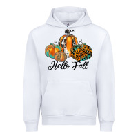White hello fall Urban Hoodie - JahusDesignShop