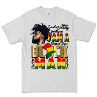 Dove Grey i am a black man Premium Tee - CowGirlArtShop