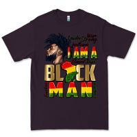 Plum i am a black man Premium Tee - CowGirlArtShop