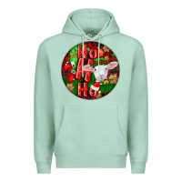 Seafoam ho ho ho merino wool baby sheep Premium Hoodie - LillyAllenDesigns