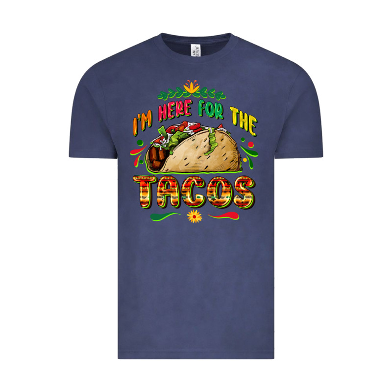 I'm Here For The Tacos Vintage Tee by FaDigitalArtStudio | Teevron