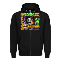 Black halloween Zipper Hoodie - AdoDesignShop