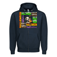 Navy halloween Zipper Hoodie - AdoDesignShop