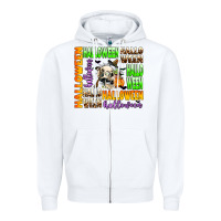 White halloween Zipper Hoodie - AdoDesignShop