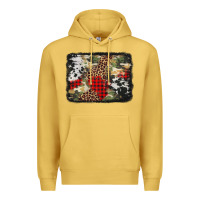 Antique Gold army cowhide leopard Christmas Premium Hoodie - Jasminsmagicworld