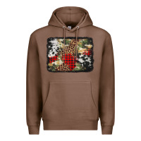 Chestnut army cowhide leopard Christmas Premium Hoodie - Jasminsmagicworld