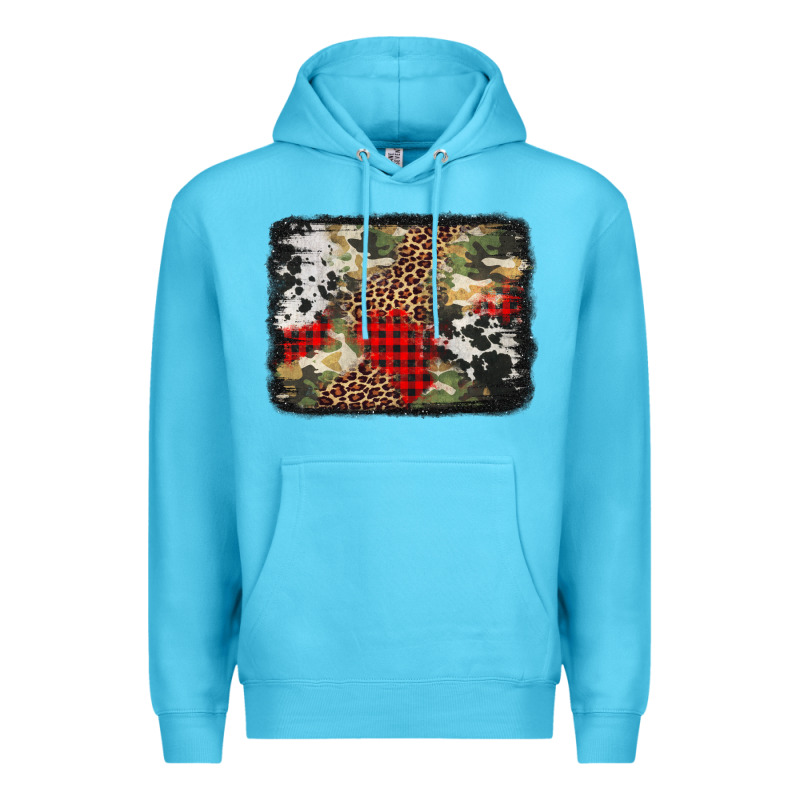 Army Cowhide Leopard Christmas Premium Hoodie by Jasminsmagicworld | Teevron