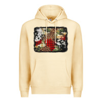Pina Colada army cowhide leopard Christmas Premium Hoodie - Jasminsmagicworld