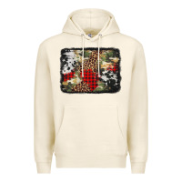 Tofu army cowhide leopard Christmas Premium Hoodie - Jasminsmagicworld