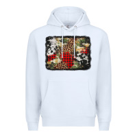 White army cowhide leopard Christmas Premium Hoodie - Jasminsmagicworld