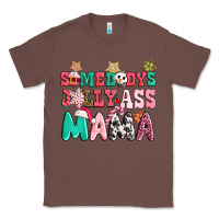 Chestnut somebody jolly ass mama pink christmas Classic Tee - CowGirlArtShop