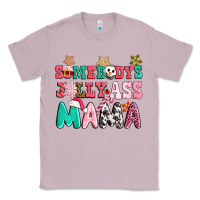 Lilac somebody jolly ass mama pink christmas Classic Tee - CowGirlArtShop