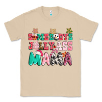 Mushroom somebody jolly ass mama pink christmas Classic Tee - CowGirlArtShop