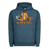 Pigment Midnight Navy happy fall Urban Hoodie - JahusDesignShop