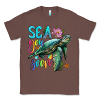 Chestnut sea you soon with sea turtle Classic Tee - Artiststas