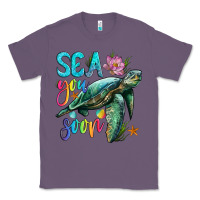 Lavender sea you soon with sea turtle Classic Tee - Artiststas