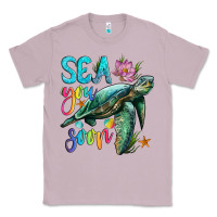 Lilac sea you soon with sea turtle Classic Tee - Artiststas