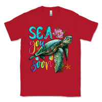 Red sea you soon with sea turtle Classic Tee - Artiststas