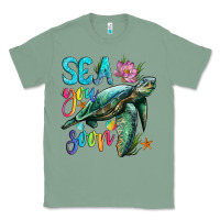 Sage sea you soon with sea turtle Classic Tee - Artiststas