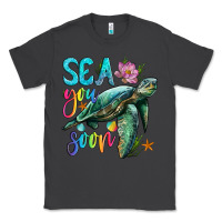 Smoke sea you soon with sea turtle Classic Tee - Artiststas