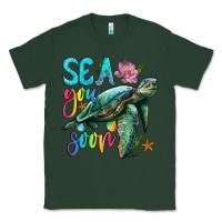 Sports Green sea you soon with sea turtle Classic Tee - Artiststas