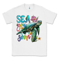 White sea you soon with sea turtle Classic Tee - Artiststas